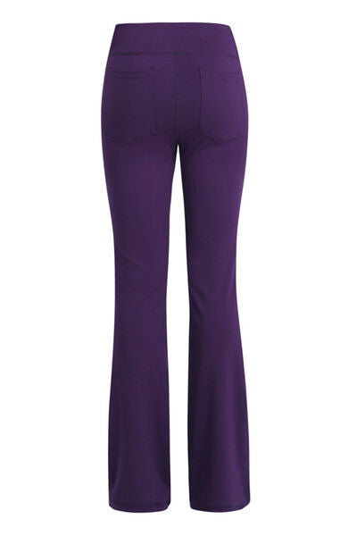 Ladies - Leggings/pants -- Pocketed High Waist Active Pants