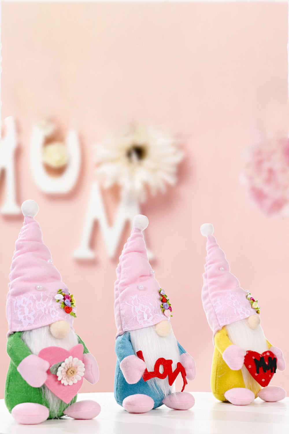 GNOMES—Mother's Day Short Leg Gnome (1 PC) choose from 3 options