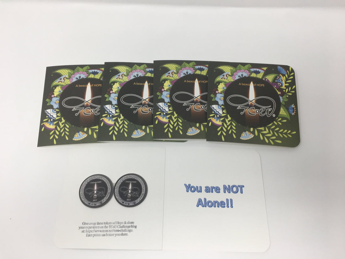 TCoU A Beacon of HOPE Cards -- 4 card Pack with 2 Tokens each