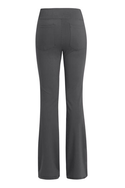 Ladies - Leggings/pants -- Pocketed High Waist Active Pants