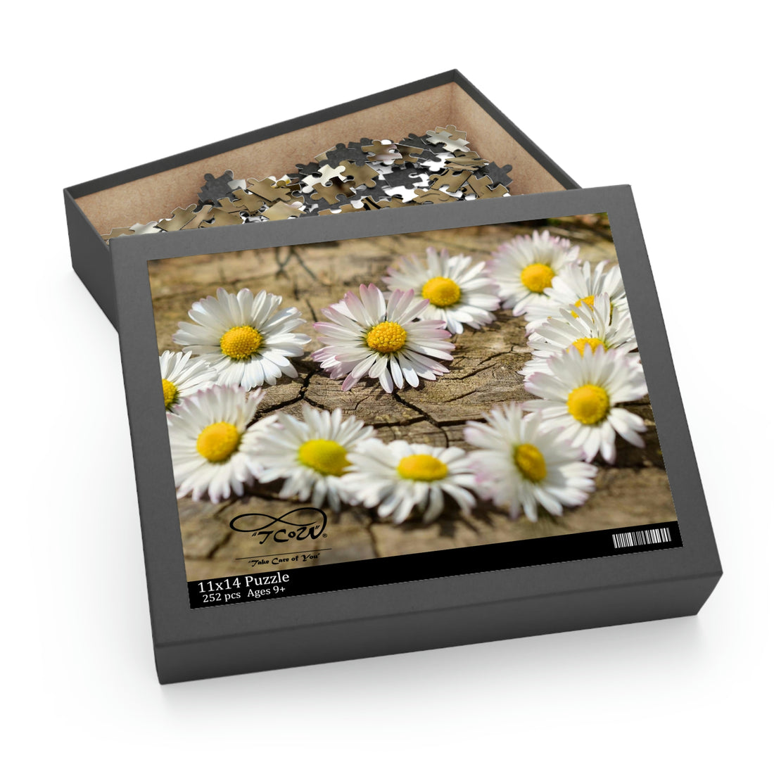 Puzzle (252 Piece)--TCoU Heart of Daisies