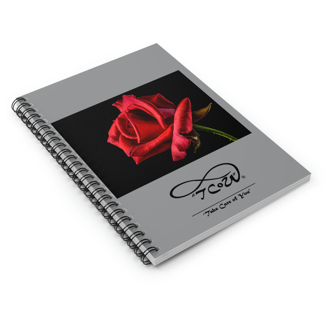 A Special Rose - Spiral Notebook - Ruled Line