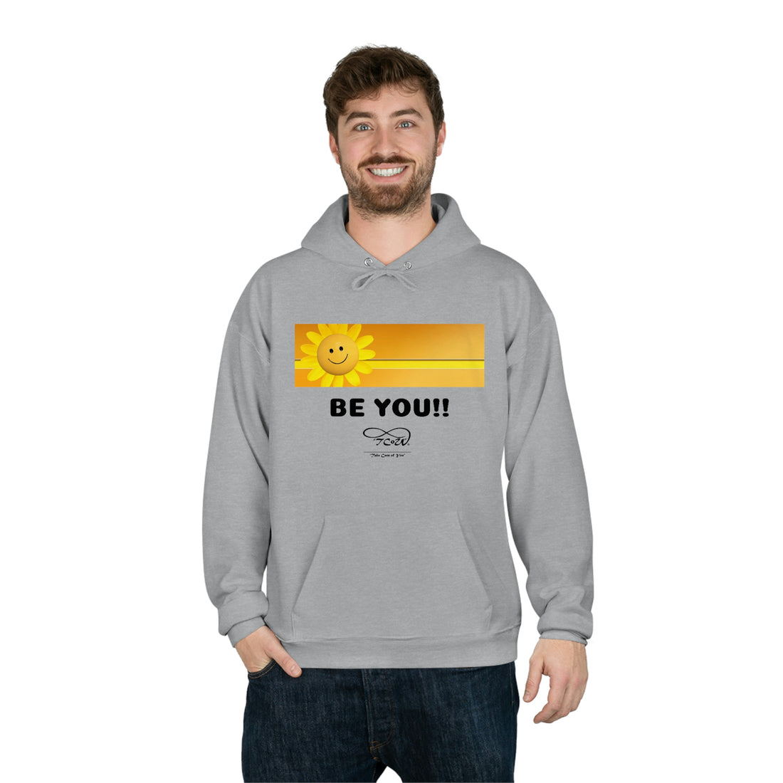 Be You and Find Your Happy!! Pullover Hoodie Sweatshirt