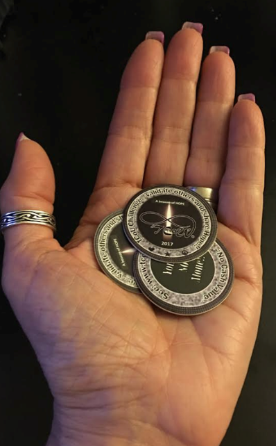 TCoU Tokens of HOPE-2 Bags of 6 six tokens each to hand out to others, JOIN THE MOVEMENT of HOPE
