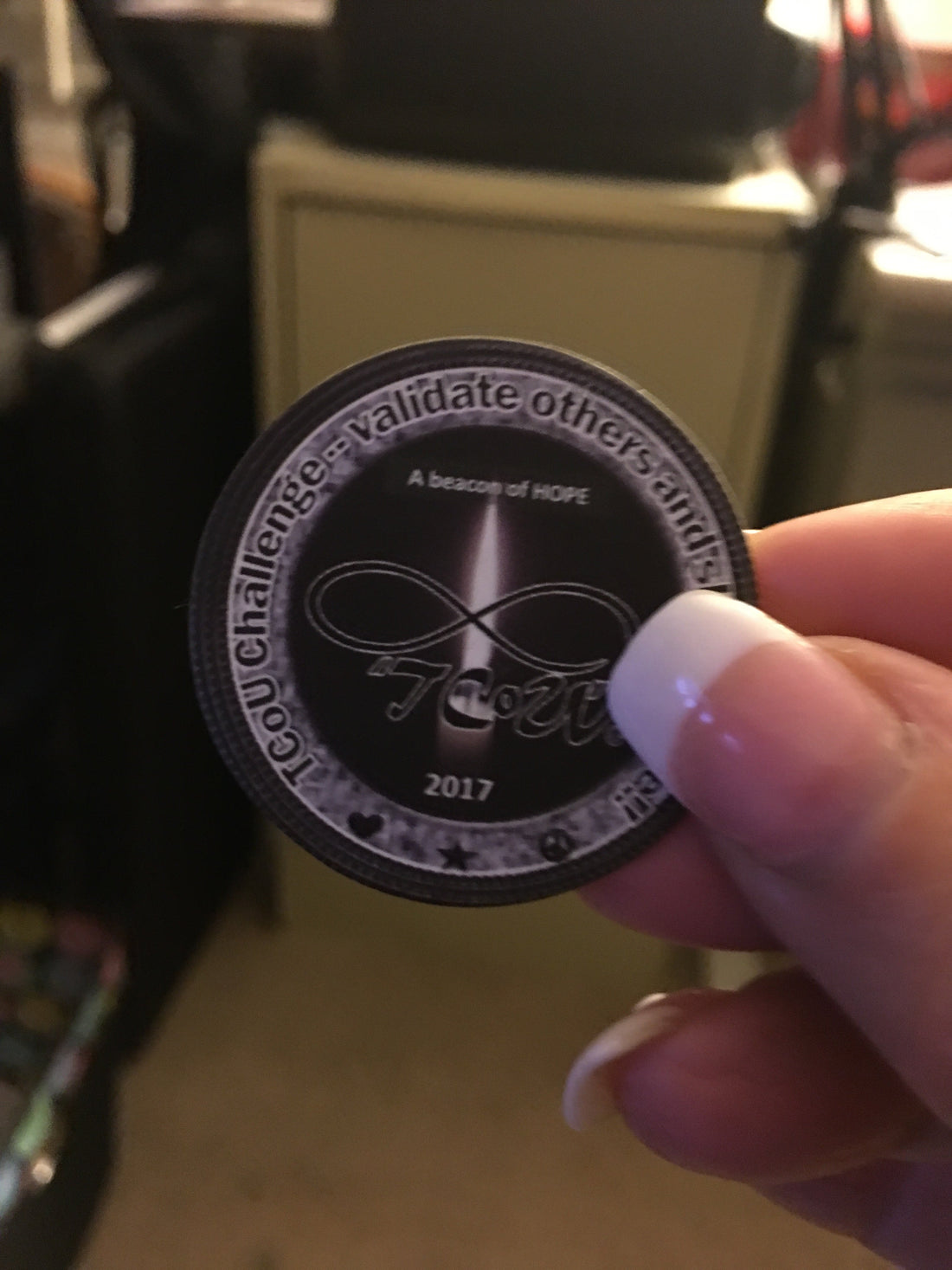 TCoU Tokens of HOPE-2 Bags of 6 six tokens each to hand out to others, JOIN THE MOVEMENT of HOPE