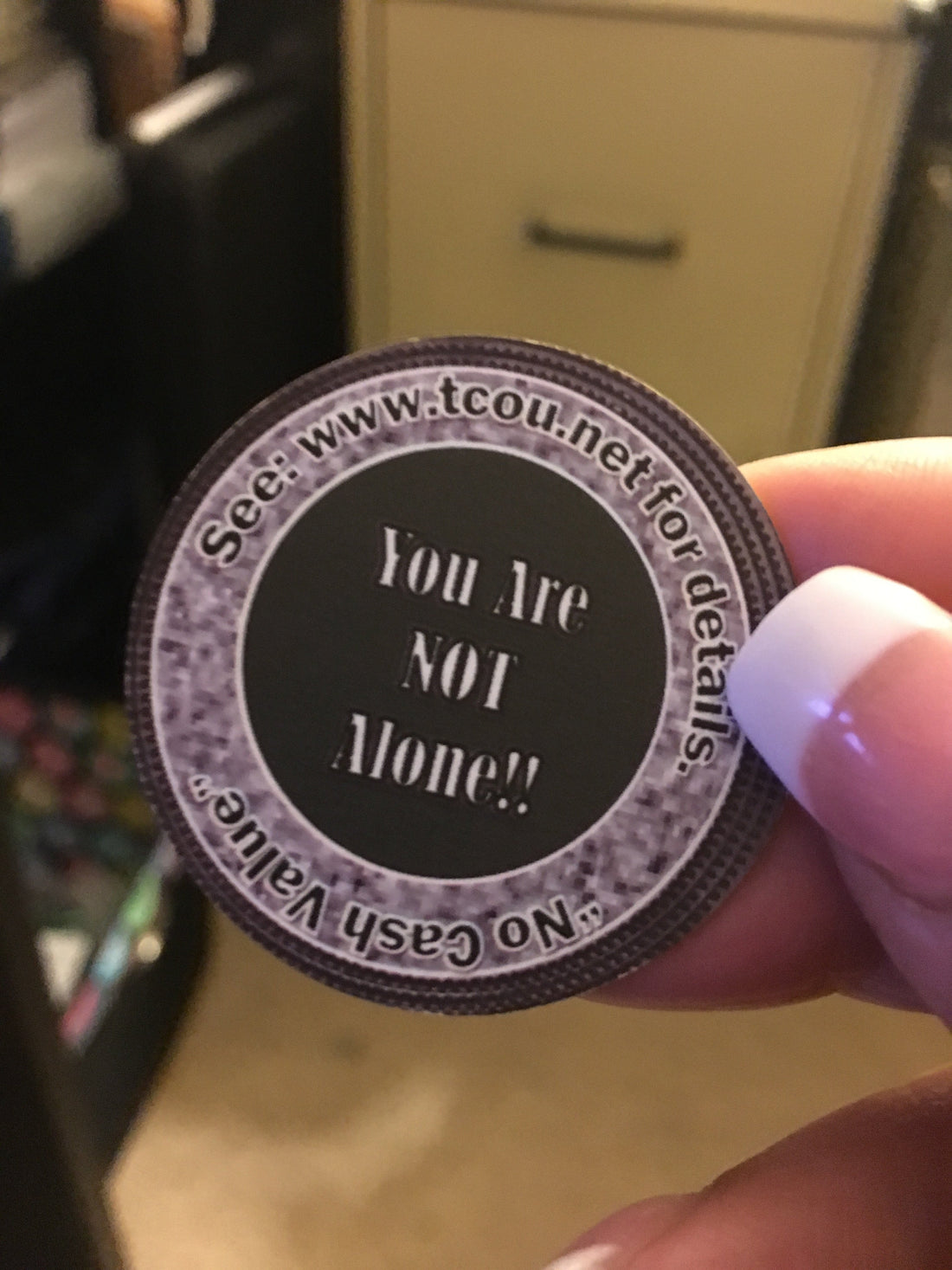 TCoU Tokens of HOPE-2 Bags of 6 six tokens each to hand out to others, JOIN THE MOVEMENT of HOPE