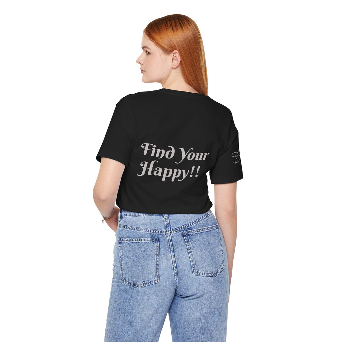 Find Your Happy Tee — Inspirational 'Find Your Happy' Motivational T-Shirt