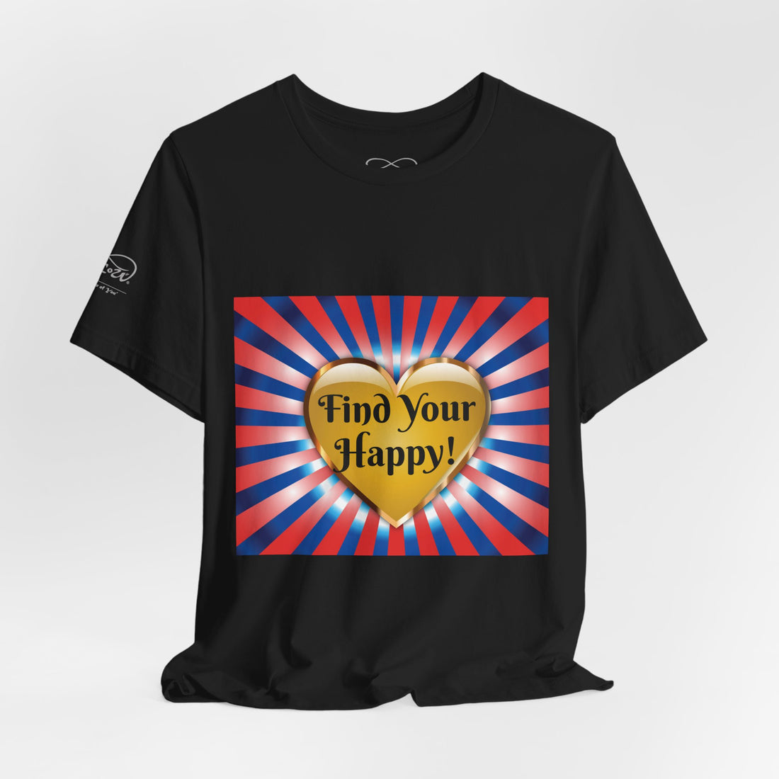 Find Your Happy Tee — Inspirational 'Find Your Happy' Motivational T-Shirt