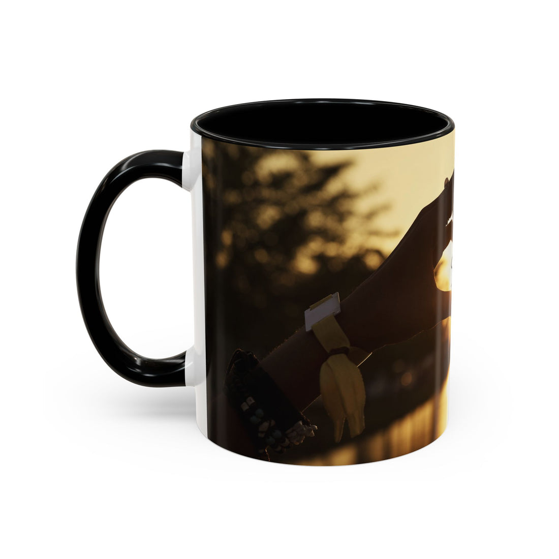 Coffee Mug - Sunset TCoU Heart Hands Design (Accent 11/15oz)