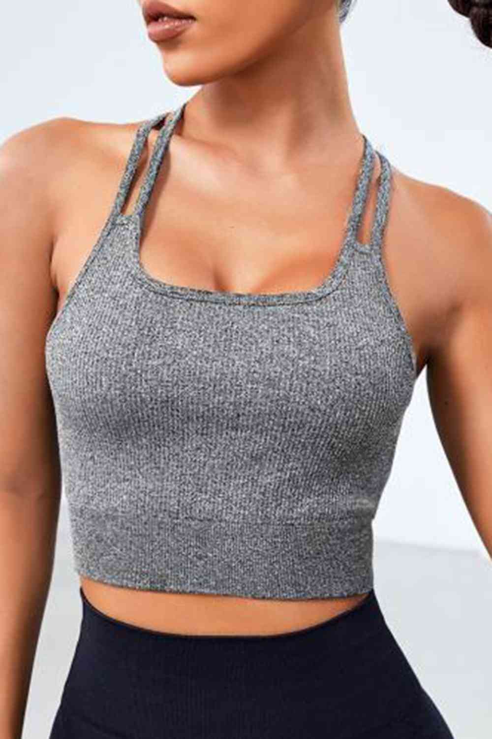 Ladies - Tank Top - Open Back Sports Tank