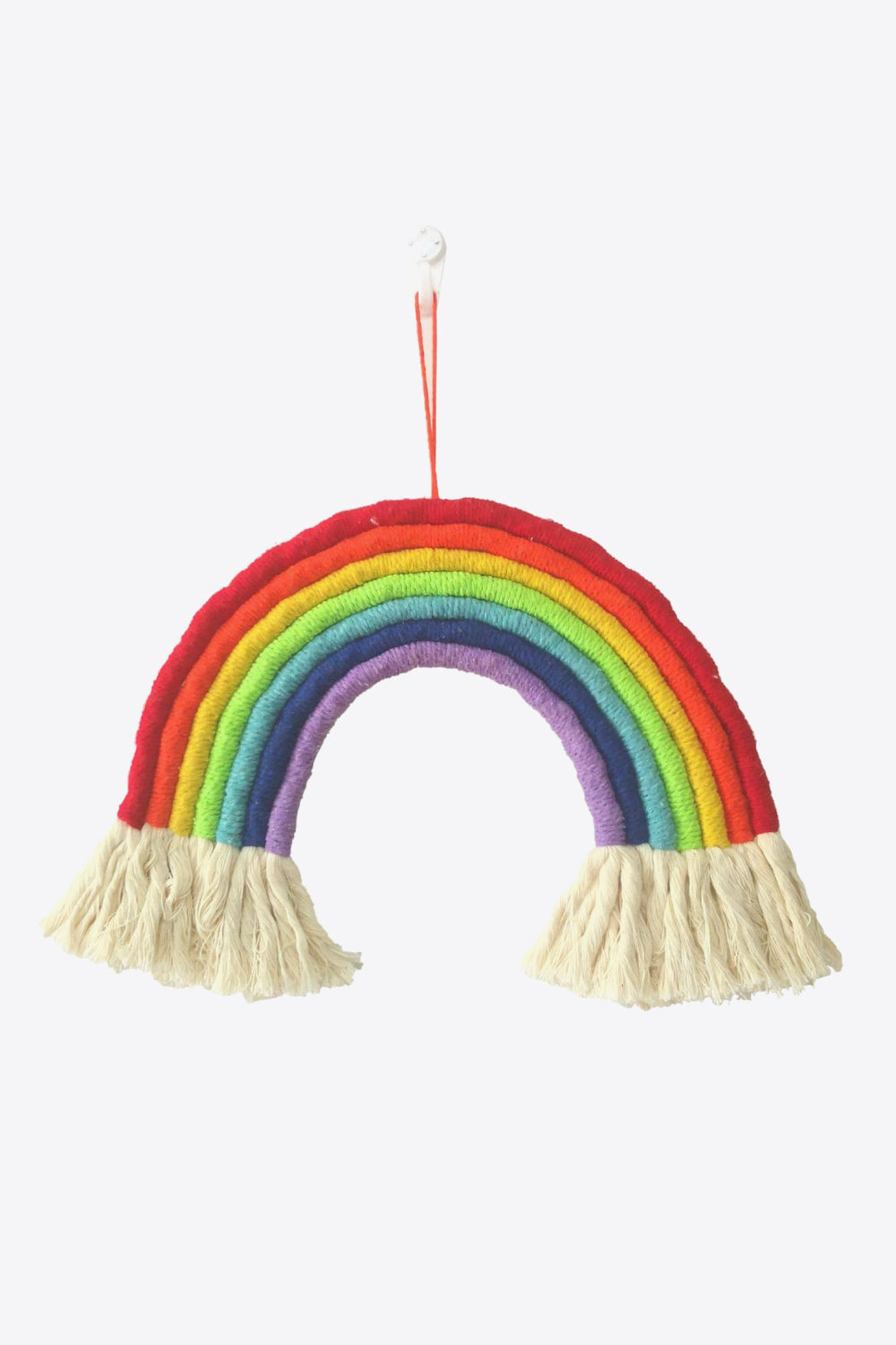 Rainbow Fringed, Wall Hanging Decor