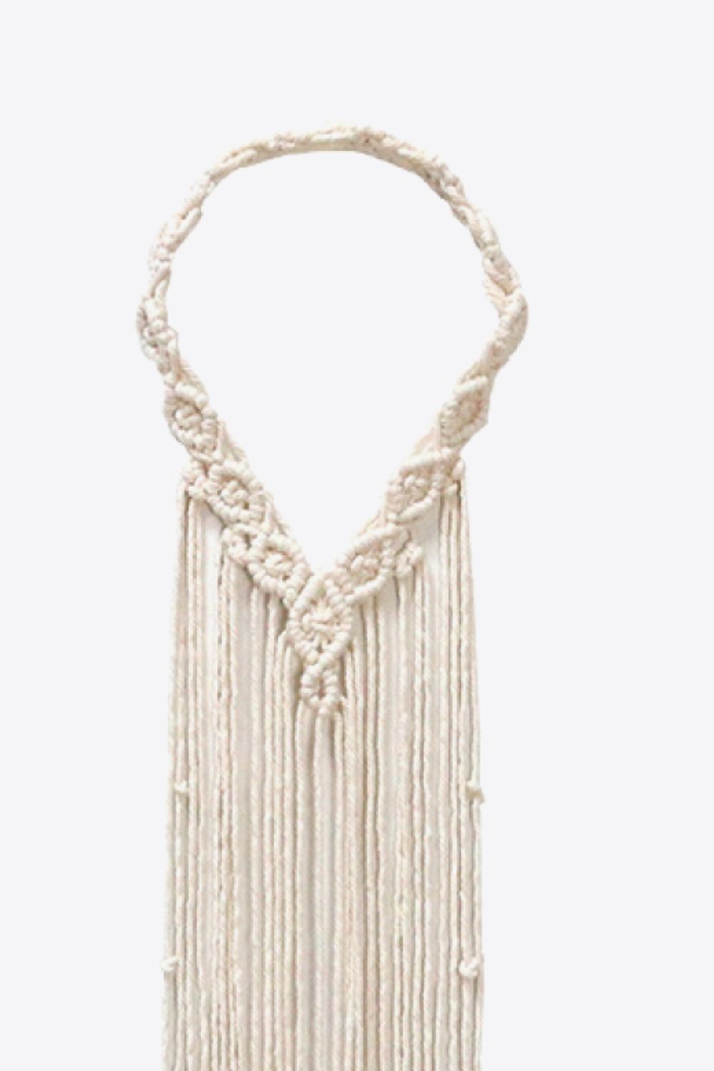 WALL HANGING--Macrame Fringe Headband