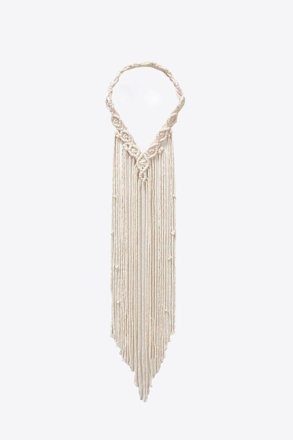 WALL HANGING--Macrame Fringe Headband